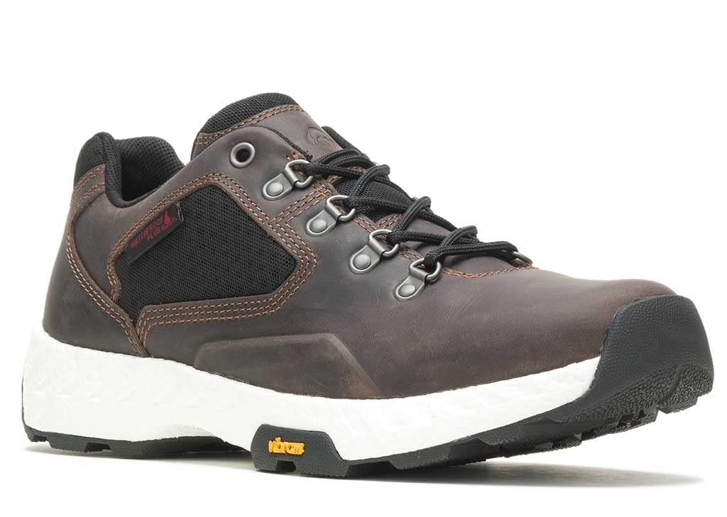 WOLVERINE Men's Guide Ultraspring Waterproof Work Boots - Bracken, Size 7.5 - Durable Construction Shoes for Outdoor Work & Hiking