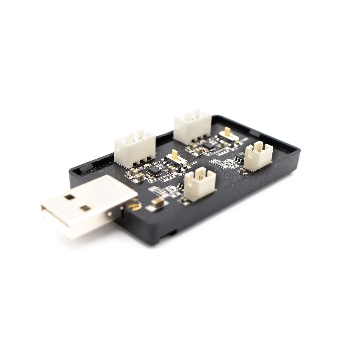 4-Port 1S 2S USB Charger for Tinyhawk Racing Drones - Fast Charging for FPV Drone Batteries - Perfect for Drone Racing and Aerial Photography