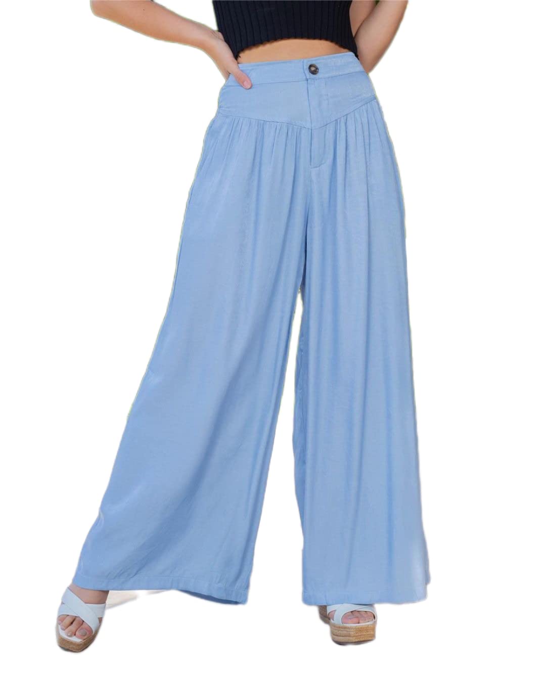 Women's Casual Loose Fit Denim Pants - Baggy Wide Leg Mom Jeans for Plus Size | Stretchy Comfort Jeans for Everyday Wear, Work & Weekend Outfits