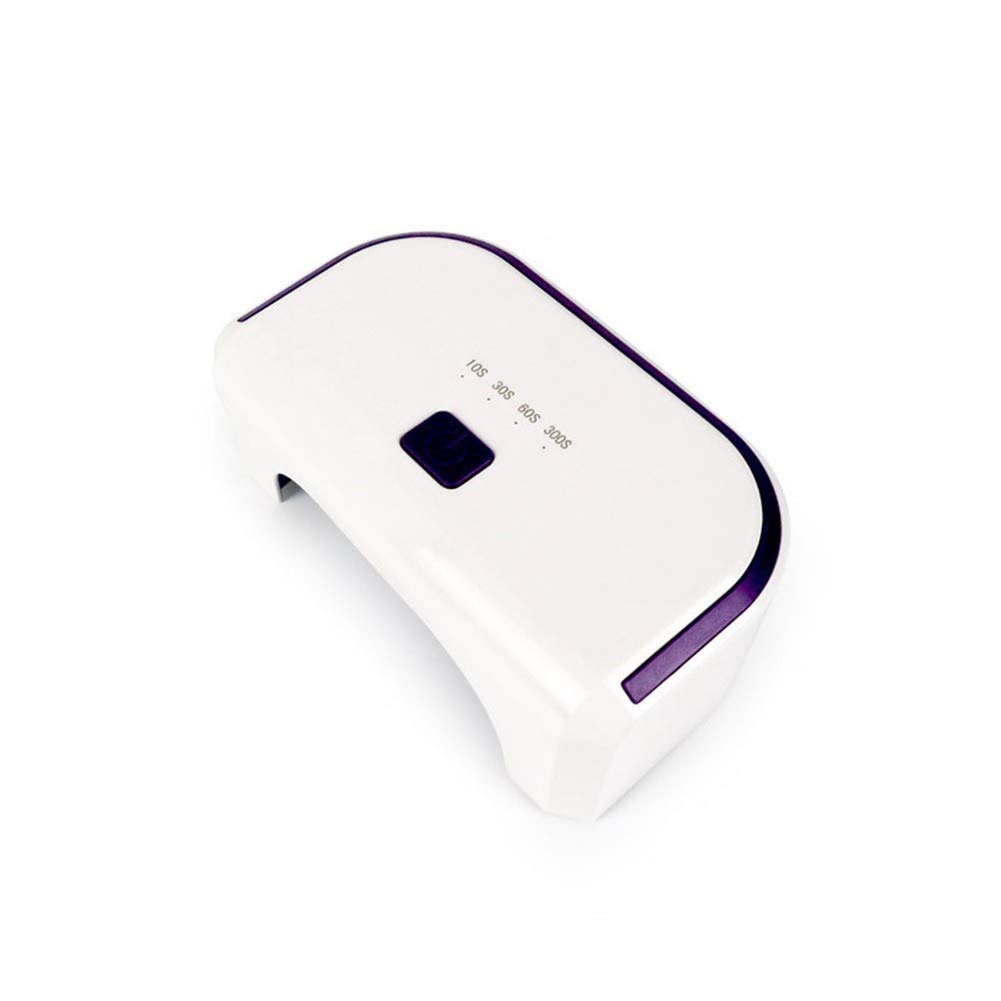 12W LED UV Nail Lamp for Gel Polish Curing - Automatic Timer, Fast Drying, Professional Salon & Home Manicure Light Therapy Device - Perfect for Nail Art, Gel Polish, and Acrylic Nails