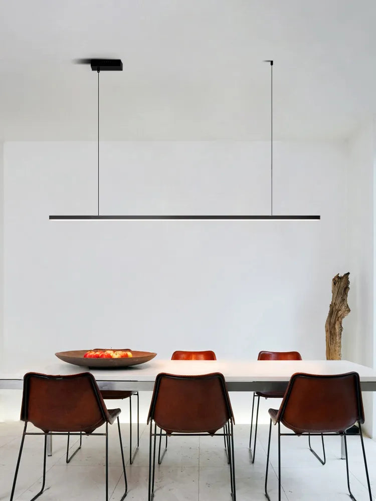 Sleek Aluminum LED Bar Light - Modern Minimalist Design for Home, Office, and Commercial Lighting | Energy-Efficient Dimmable Task Light for Desks, Kitchens, and Workspaces