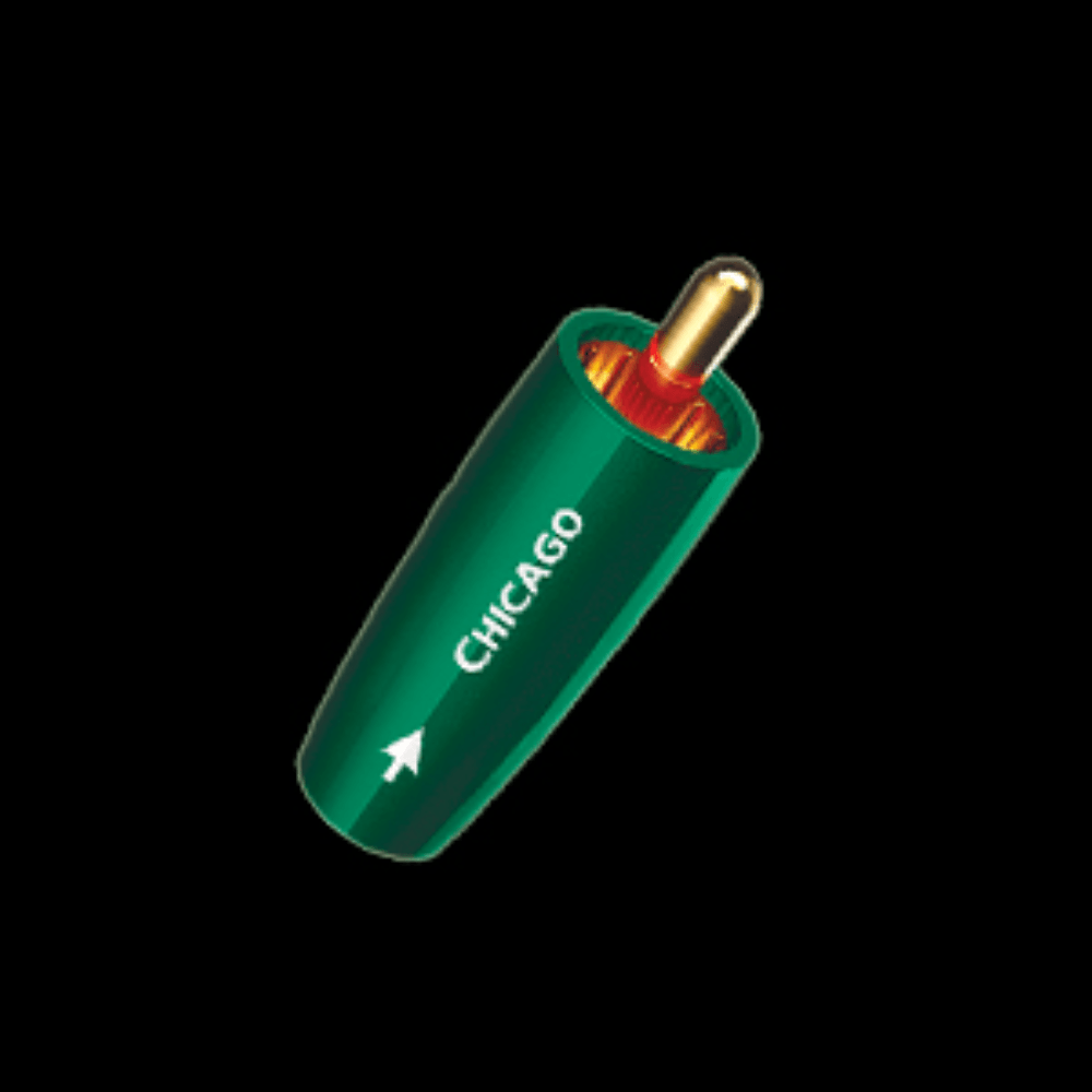 AudioQuest Chicago Field Termination Connector - High-Quality Audio Cable Connector for Professional Studio & Home Theater Systems | Perfect for Recording, Mixing & Audiophile Setups