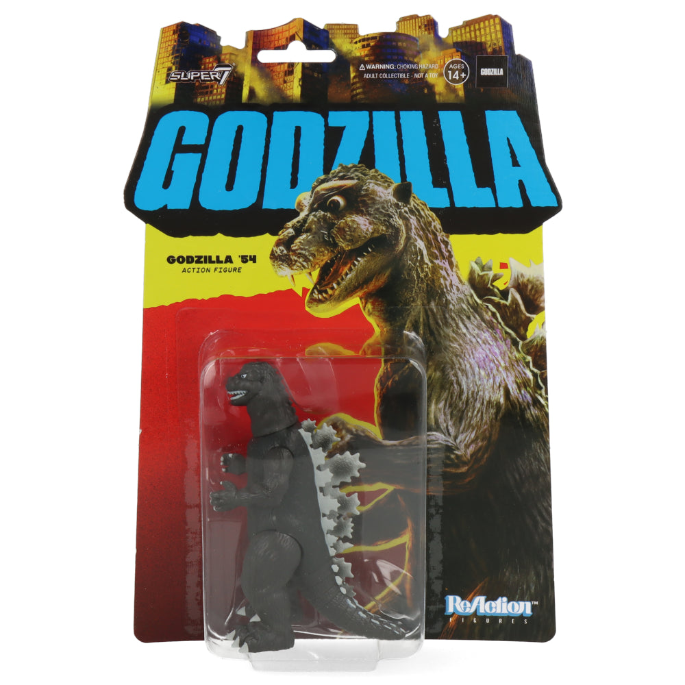 Official Toho Godzilla ReAction Figure - Classic Movie Monster Collectible for Fans & Display - Perfect for Home Decor, Gifts, and Pop Culture Collections