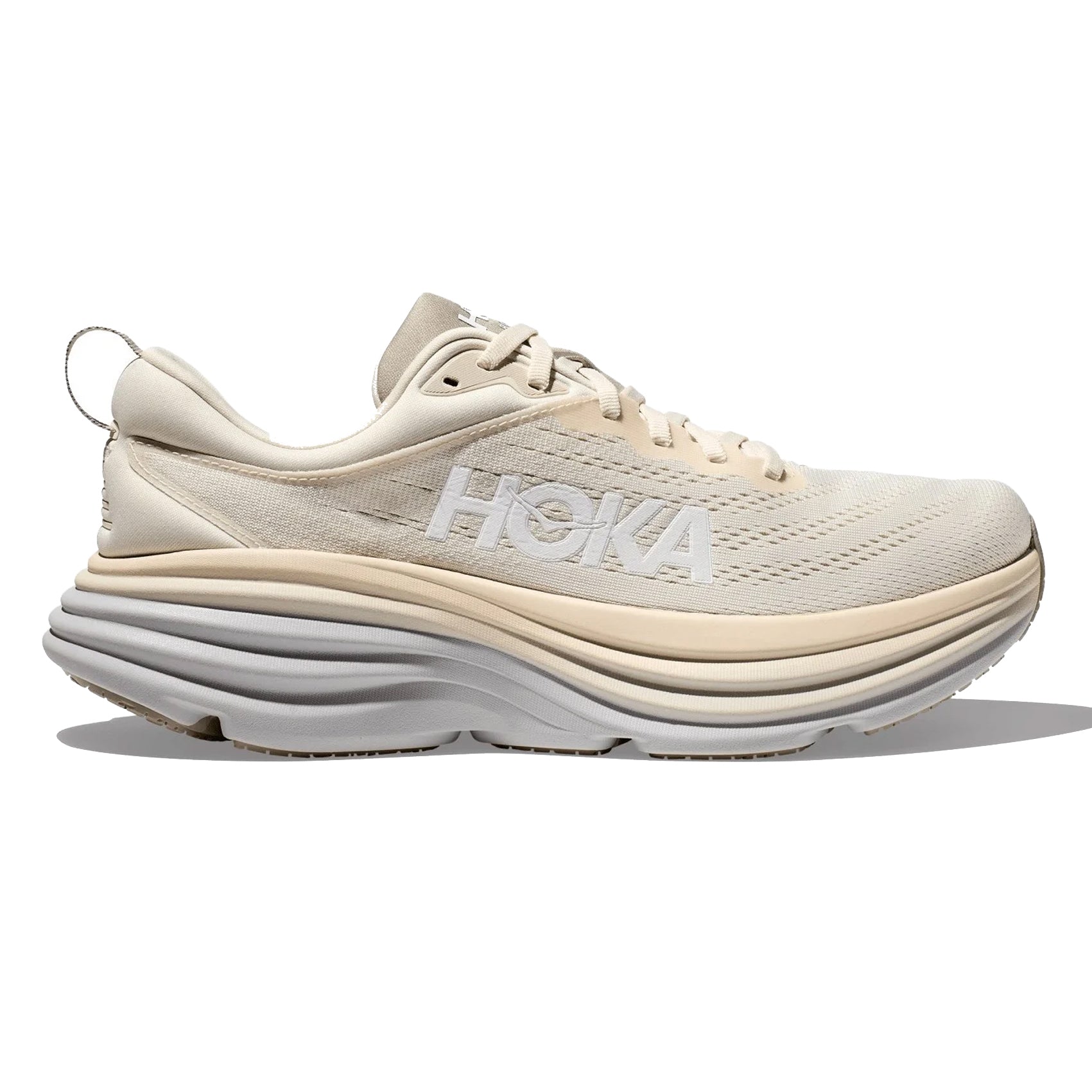HOKA Bondi 8 Wide Men's Running Shoes - Cushioned Comfort for Long Distance Running & Walking - Perfect for Marathon Training, Jogging & Everyday Wear