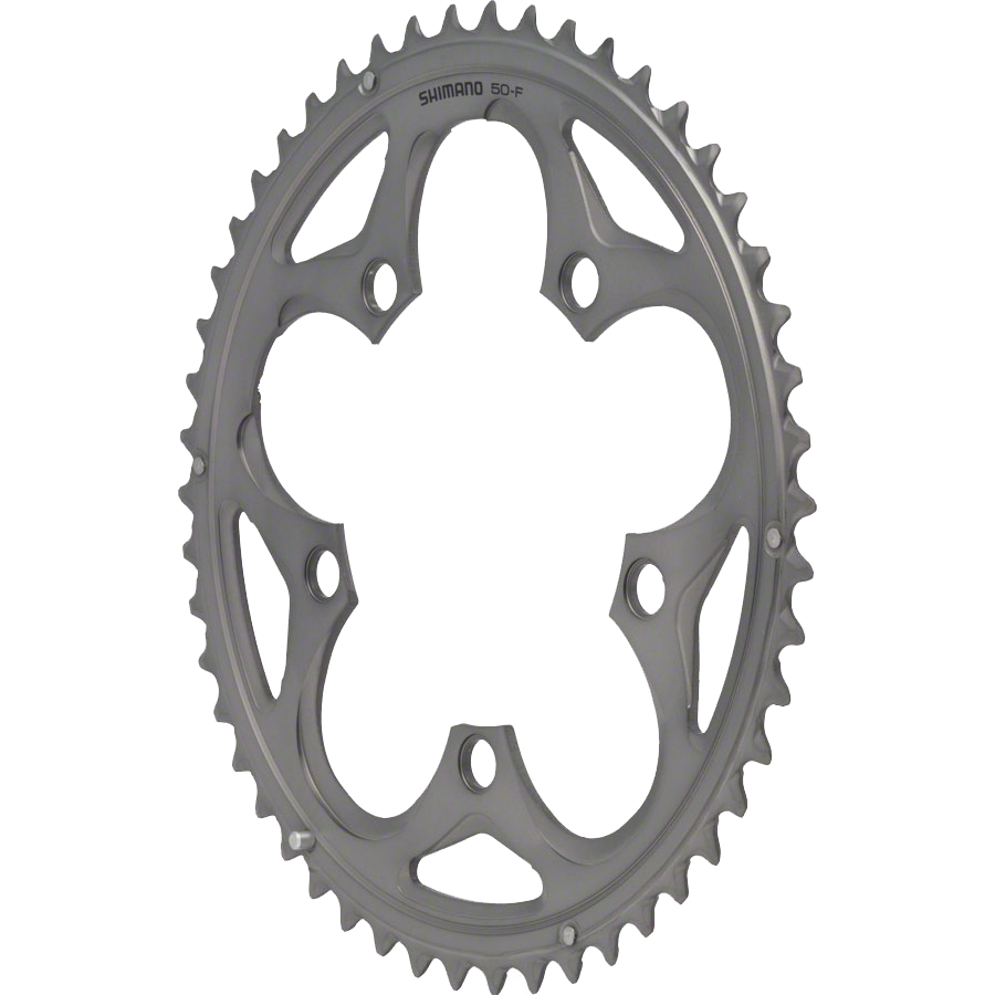 105 5750 50T 110mm BCD 10-Speed Road Bike Chainring - Lightweight Aluminum Alloy for Shimano 105 Groupsets, Perfect for Road Cycling and Performance Upgrades