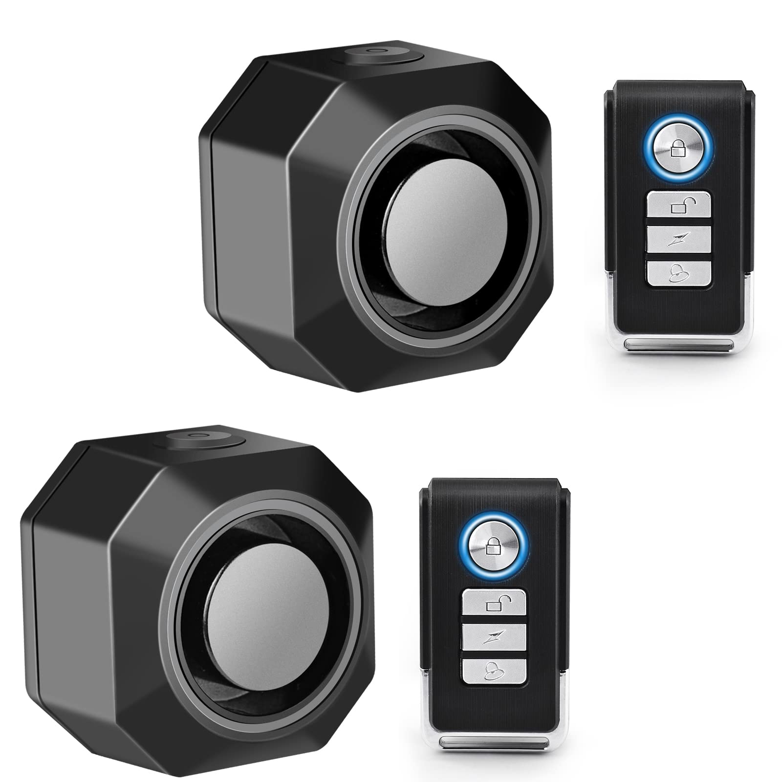 Best Bike Alarm for Ebikes & Electric Scooters - Wireless Anti-Theft System with Motion Sensor & Waterproof Vibration Alert - Perfect for Urban Commuting, Parking Security & Outdoor Adventures
