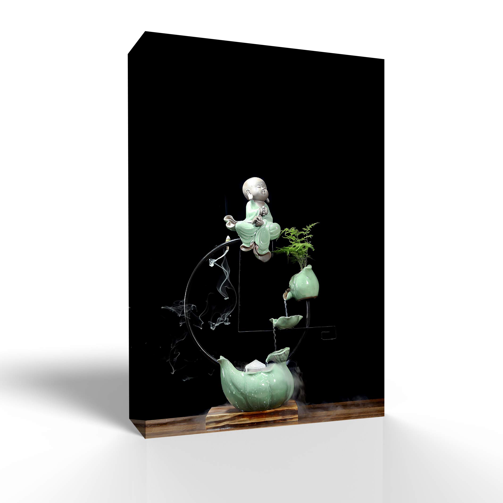 Wall26 Zen Theme Canvas Wall Art - 24x36 Inches Giclee Painting for Bedroom, Living Room, House Decoration, Home Art - Perfect for Meditation Spaces and Modern Interiors