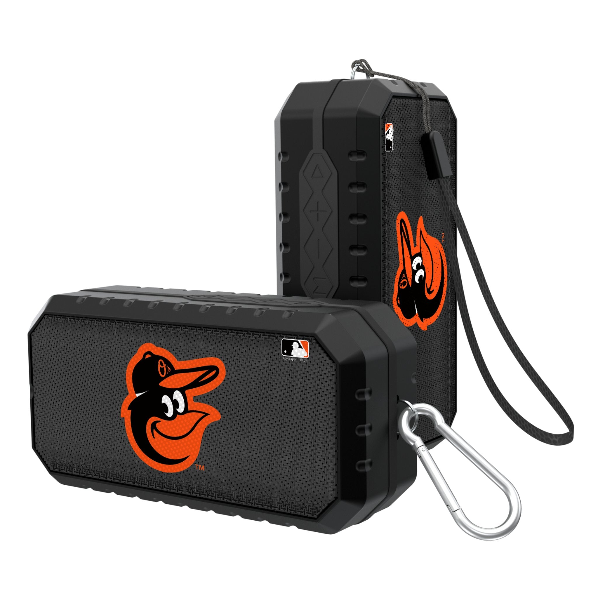 Portable Baltimore Orioles Themed Bluetooth Speaker with Premium Linen Cover - Perfect for Baseball Games, Tailgating & Home Decor