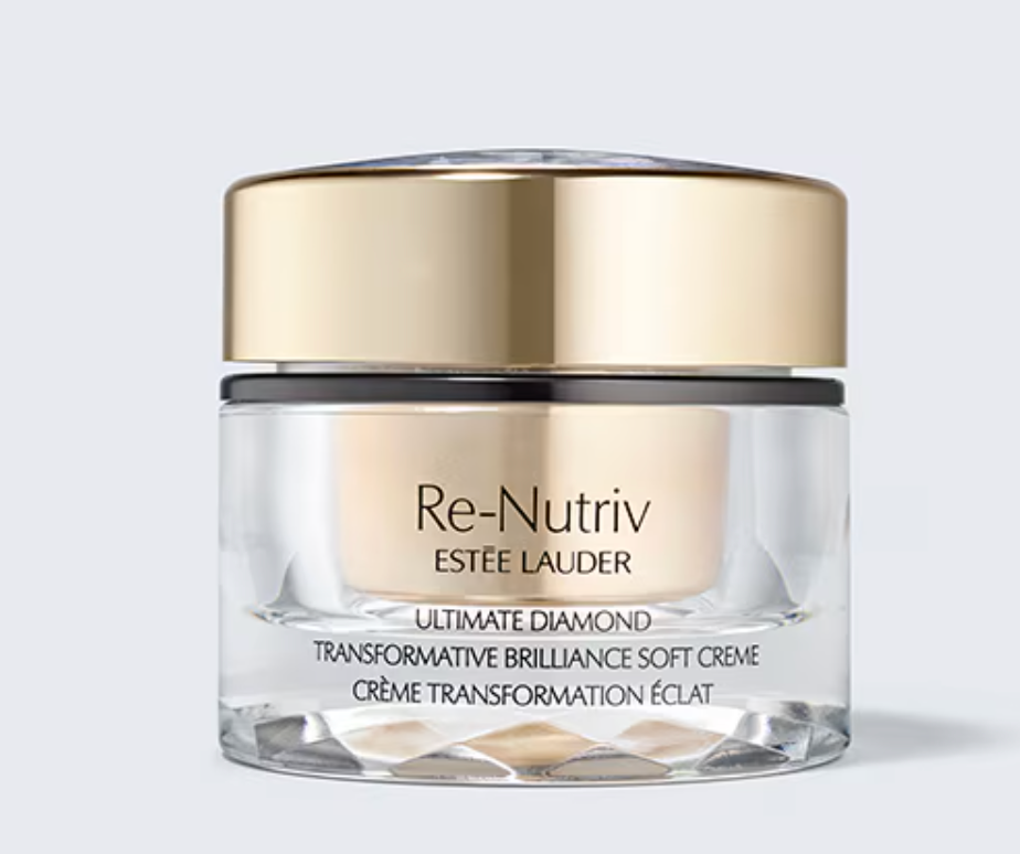 Estée Lauder Re-Nutriv Ultimate Diamond Transformative Brilliance Soft Cream 50ml - Luxury Anti-Aging Face Moisturizer for Women - Perfect for Night Skincare Routine & Special Occasions