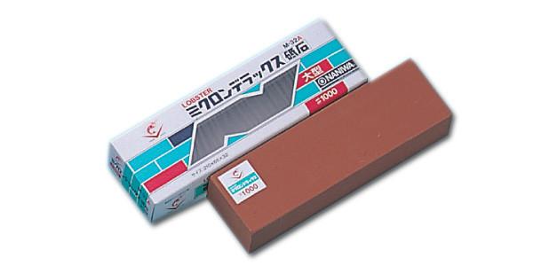 Premium Lobster Mikuron DX 1000 Grit Fine Sharpening Stone - Ideal for Kitchen Knives, Scissors & Tools - Professional Sharpening Solution for Chefs & DIY Enthusiasts