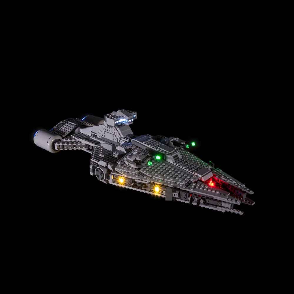 Light My Bricks LED Light Kit for Lego Star Wars Imperial Light Cruiser 75315 Building Set - DIY Lighting Solution for Star Wars Model Display & Collection Enhancement (Set Not Included)