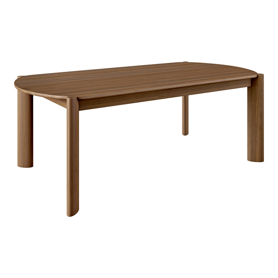 Bancroft Rectangle Dining Table - Modern Farmhouse Style for Kitchen, Dining Room & Small Spaces