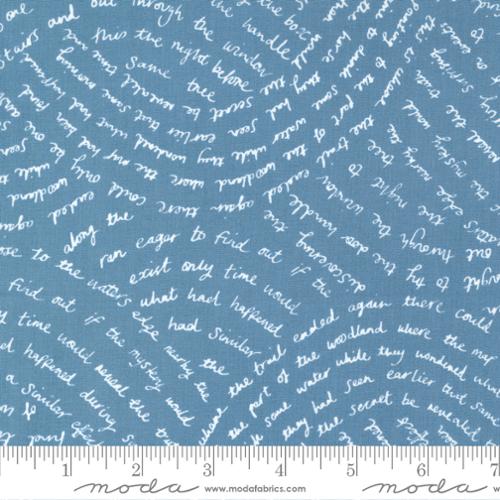 Moda M2460119 Marigold by Aneela Hoey - Tales Cornflower Cotton Fabric for Quilting, Sewing & DIY Crafts - Perfect for Home Decor, Apparel & Patchwork Projects