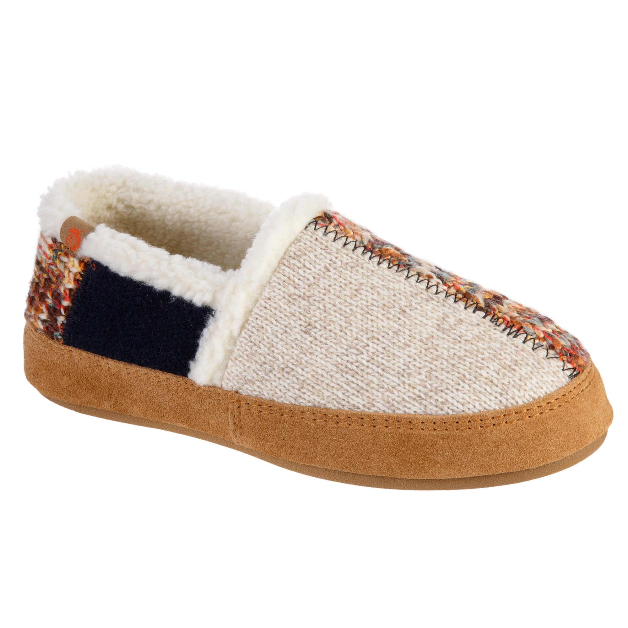 Eco-Friendly Women's Upcycled Meadow Moc Slippers with Cloud Cushion® Comfort - Cozy House Shoes for Relaxing at Home & Lounging