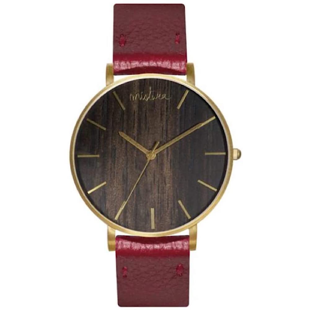 Handmade Mistura Manta Wooden Watch for Men & Women - Eco-Friendly Bamboo Wood Watch with Date Window - Perfect for Outdoor, Casual & Sustainable Fashion Lovers