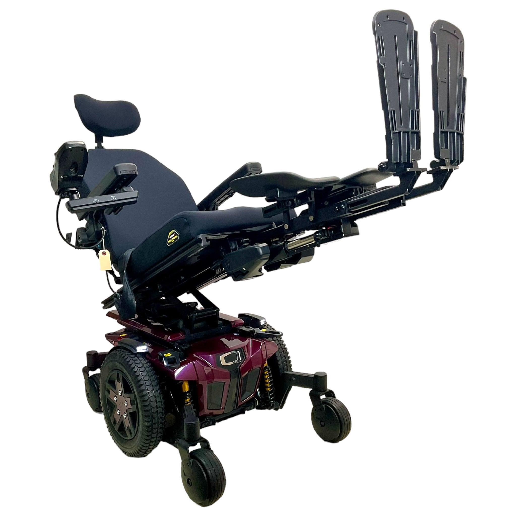 2020 Pride Mobility Quantum Q6 Edge 3 Power Wheelchair with Tilt & Power Leg Rests | 1 Mile Range | Ideal for Home Use, Outdoor Mobility & Daily Independence