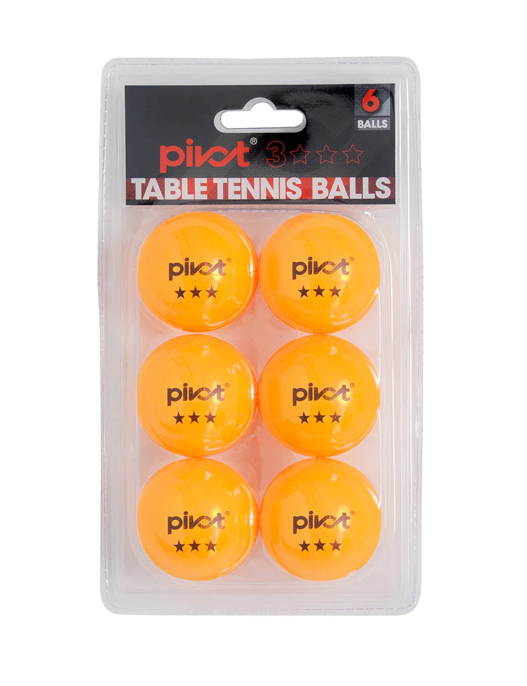 PIVOT FGD6TTBO 3-Star 6-Pack Orange Volleyballs - Perfect for Beach, Gym & Outdoor Sports Training