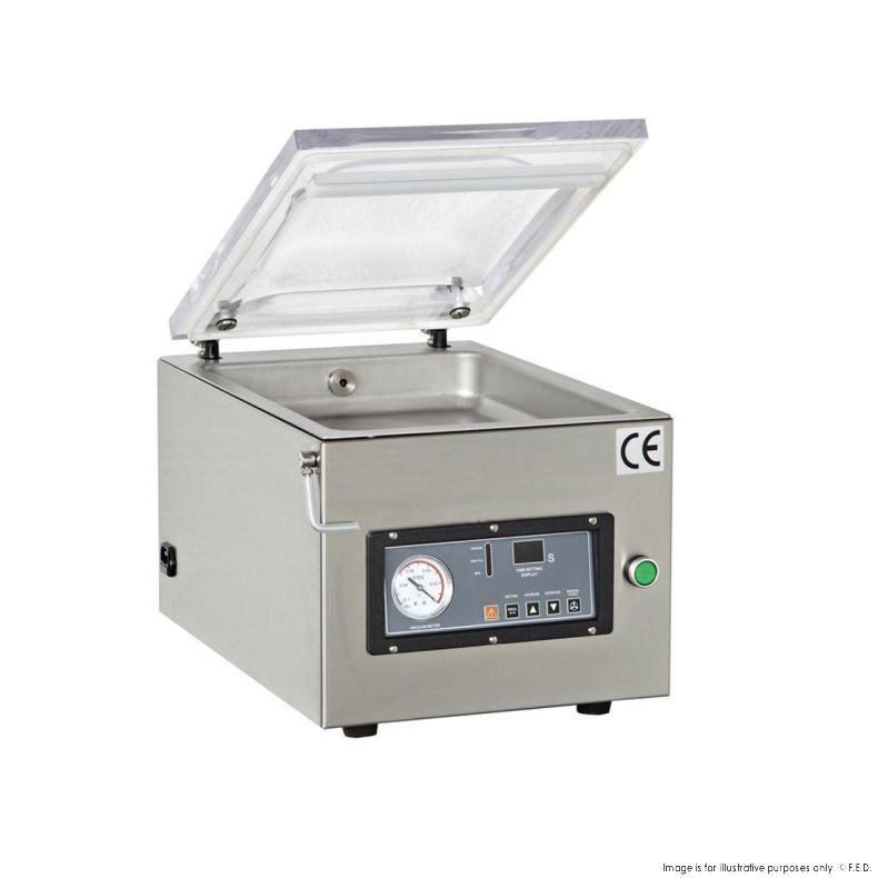 Yasaki Commercial Bench Top Vacuum Packing Machine ZJ VM300B1 VIC831 - Professional Food Sealer for Restaurants, Delis & Home Use | Extend Food Freshness with Vacuum Sealing Technology