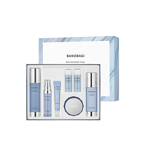BANOBAGI Rejuvenating Vital Premium Set - Anti-Aging Skincare Kit for Hydration & Brightening | Perfect for Daily Routine & Night Care