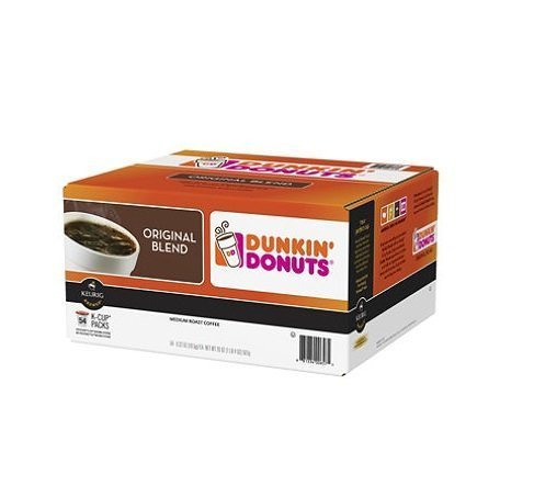 Dunkin' Donuts Original Blend Medium Roast Coffee Pods - 72 K-Cups (3 Pack) - Special Value Bulk Pack for Keurig Brewers - Perfect for Home, Office & Breakfast Time