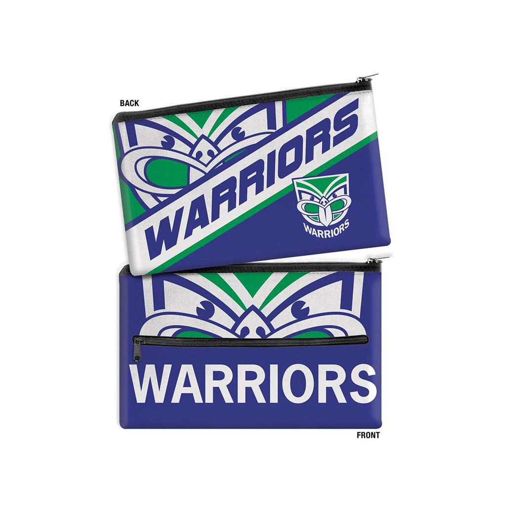 New Zealand Warriors Large Pencil Case - Spacious School & Office Supplies Organizer for Students, Artists & Professionals - Perfect for Backpacks, Desks & Travel