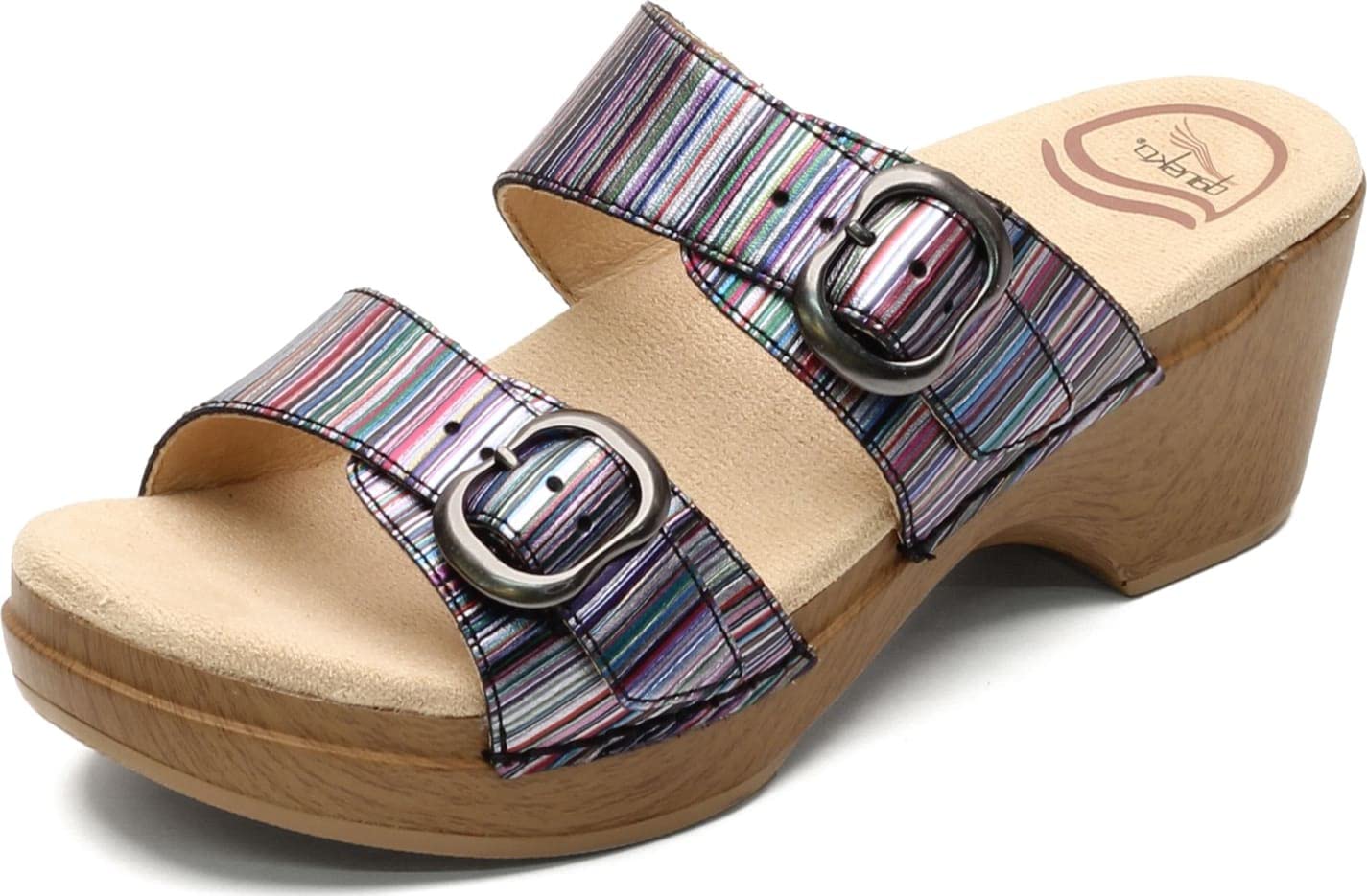 Dansko Women's Sophie Sandals - Comfortable Leather Walking Sandals for Women | Perfect for Travel, Casual Outings & Summer Wear