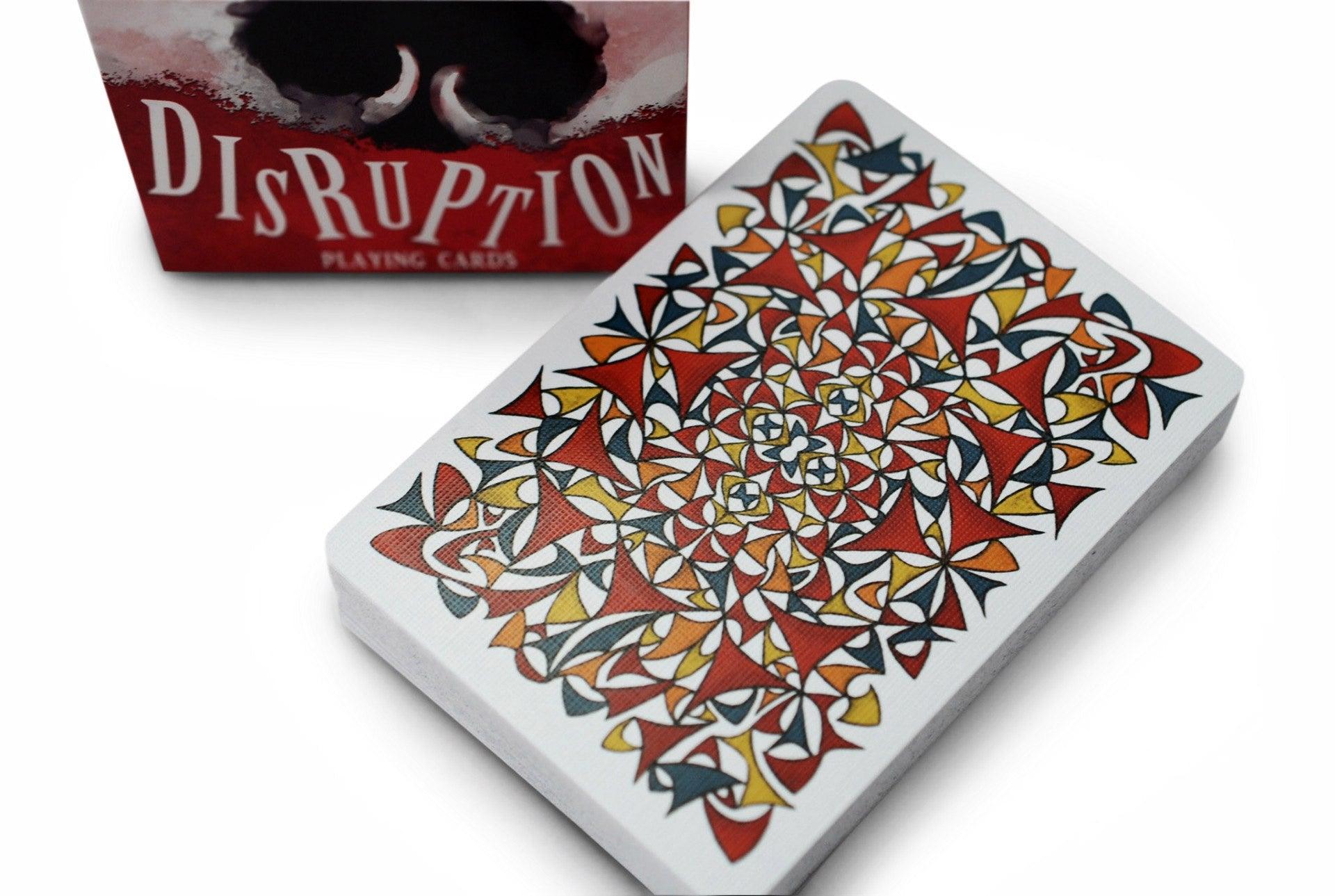 Bicycle® Disruption - Premium Playing Cards for Magic Tricks & Cardistry | Perfect for Card Games, Poker Nights & Professional Performances