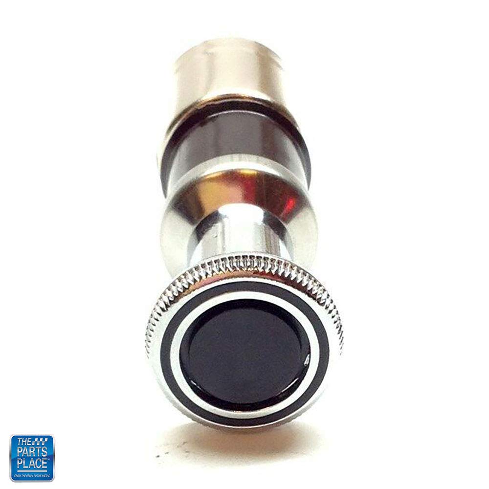 Chrome & Black Cigarette Lighter Knob & Element GM #7027625 - Replacement Part for Car, Truck & Vehicle Accessories - Perfect for DIY Repair & Automotive Upgrades