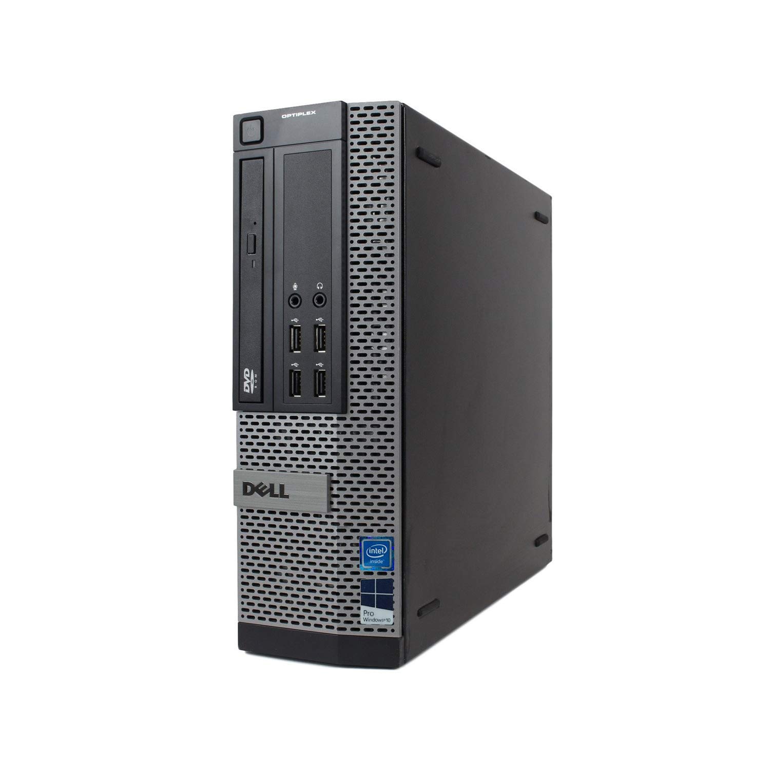 Refurbished Dell Optiplex 9010 Business Desktop PC - Intel Core i7-3770 3.4GHz Quad-Core, 16GB DDR3 RAM, 1TB SSD, Windows 10 Pro 64-bit, WiFi, DVD-RW | Ideal for Office Work, Home Computing & Small Business Use
