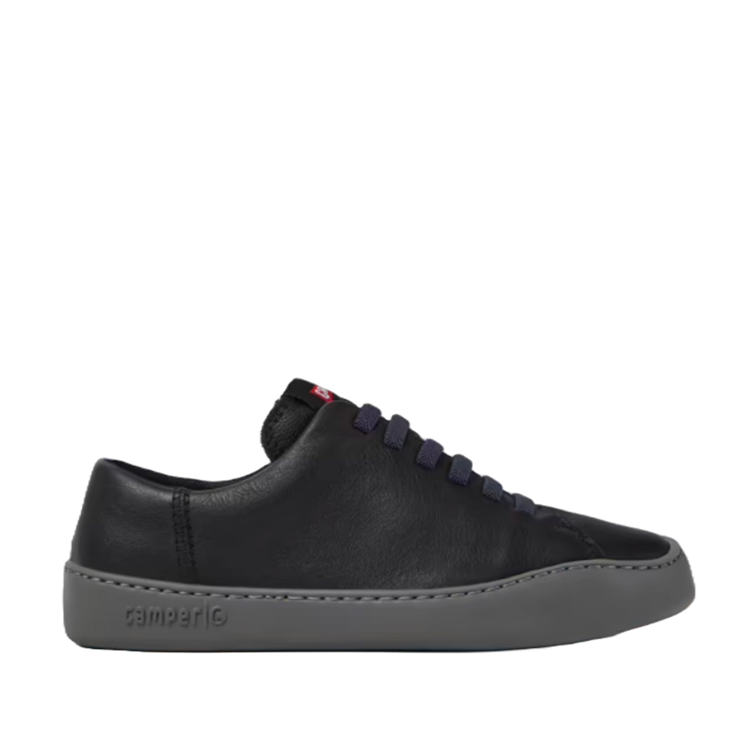 Camper Women's Peu Touring Black Leather Walking Shoes - Comfortable & Stylish for Travel, Hiking & Everyday Wear