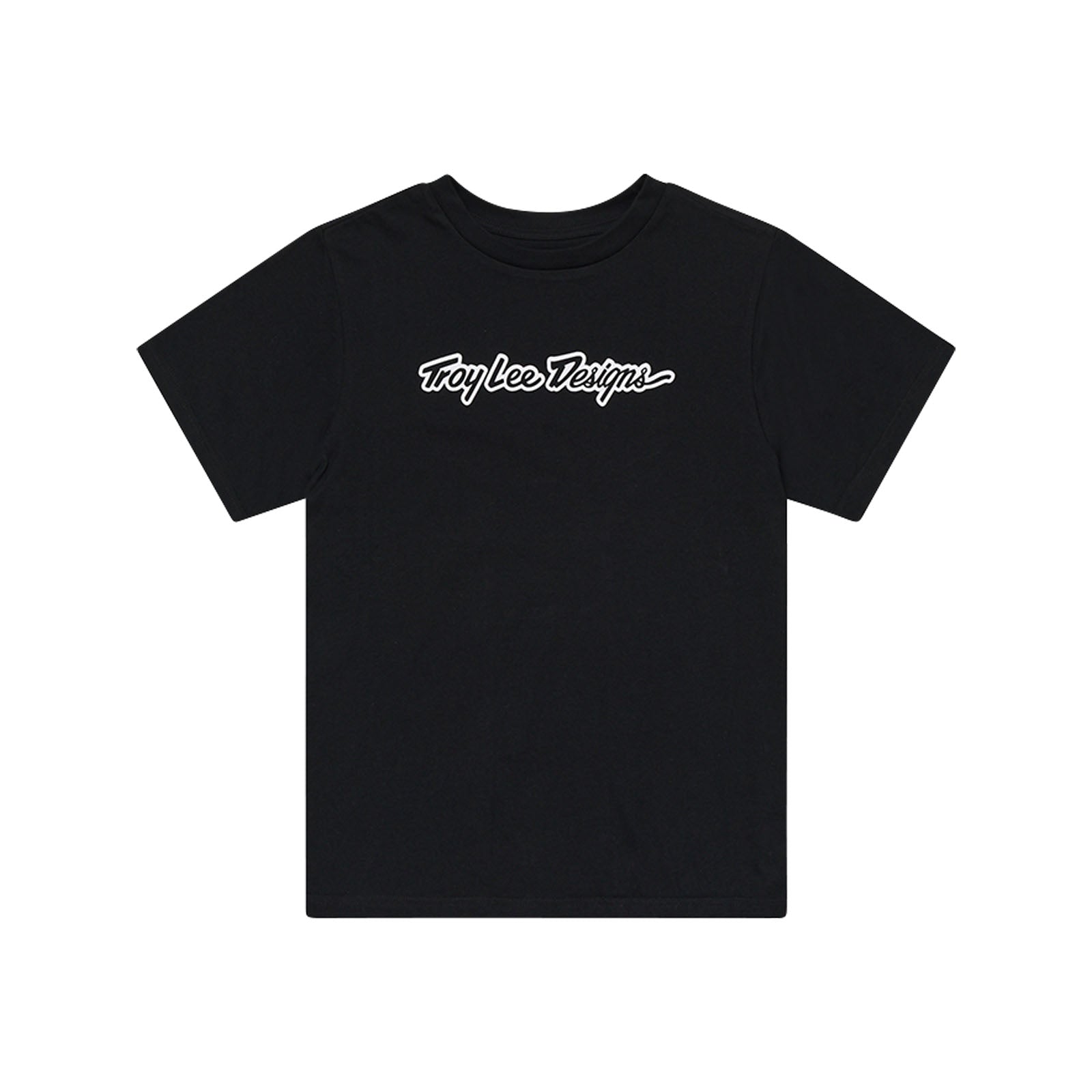 Women's Short Sleeve T-Shirt - Signature Black Cotton Tee for Casual Wear, Gym & Everyday Outfits