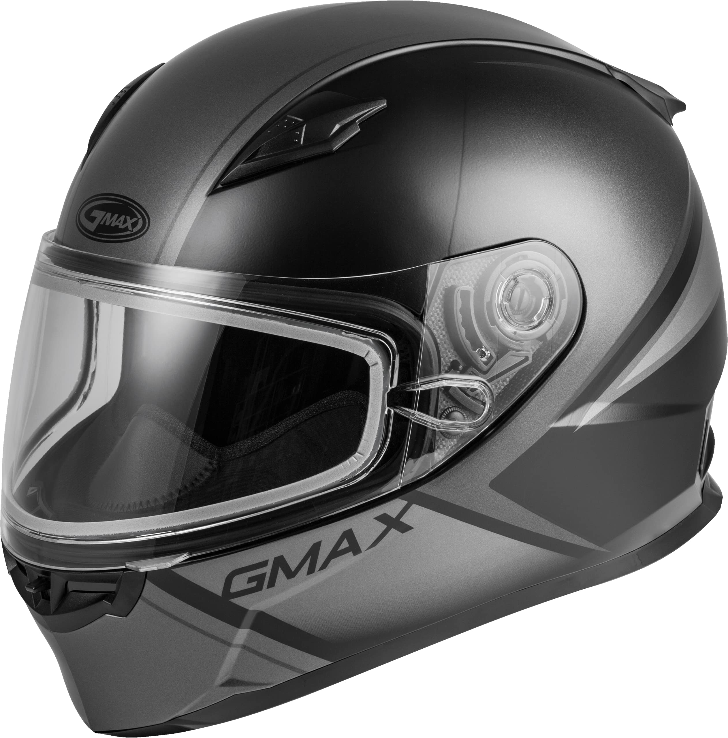 FF-49S Full-Face Hail & Snow Helmet - Matte Black/Grey - 2XL - Winter Sports Protection for Skiing, Snowboarding & Motorcycle Riding