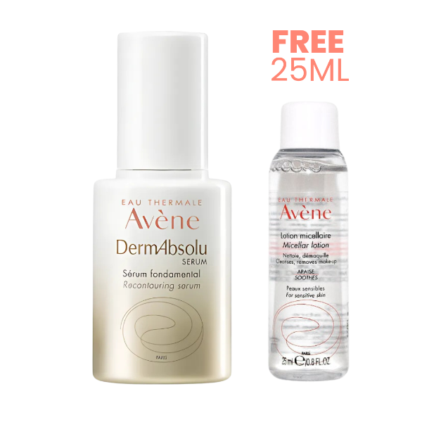 DermAbsolu Recontouring Serum 30ml - Anti-Aging Face Serum with Hyaluronic Acid & Collagen | FREE Micellar Lotion 25ml | For Wrinkles, Fine Lines & Skin Tightening | Perfect for Nighttime Skincare Routine