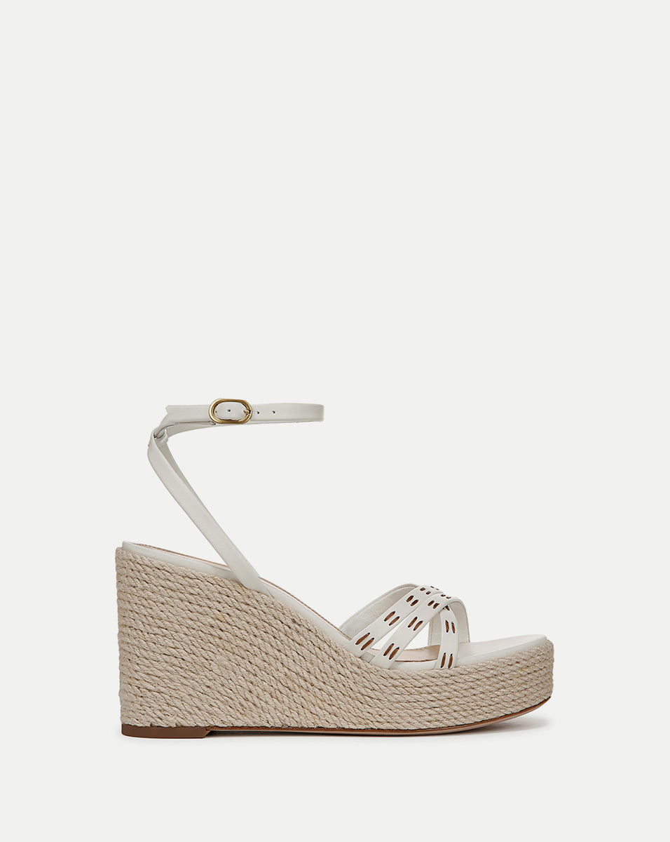 Philene Wedge Espadrille Sandals for Women - Comfortable Summer Beach Shoes with Ankle Strap | Perfect for Vacation, Pool Party & Casual Outings