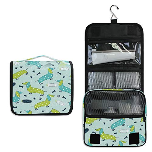 Linomo Hanging Travel Toiletry Bag for Women & Men - Waterproof Large Cosmetic Makeup Organizer with Hook - Perfect for Bathroom, Gym, Camping & Air Travel Accessories