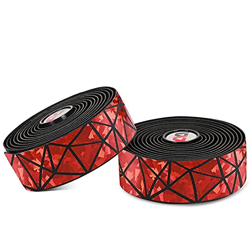 BHDKITZW Anti-Slip Shock Absorbing Bicycle Handlebar Tape - EVA PU Road Bike Grip Wrap for Comfort & Control | Professional Cycling Accessories for Road Bikes, Mountain Bikes & Commuting