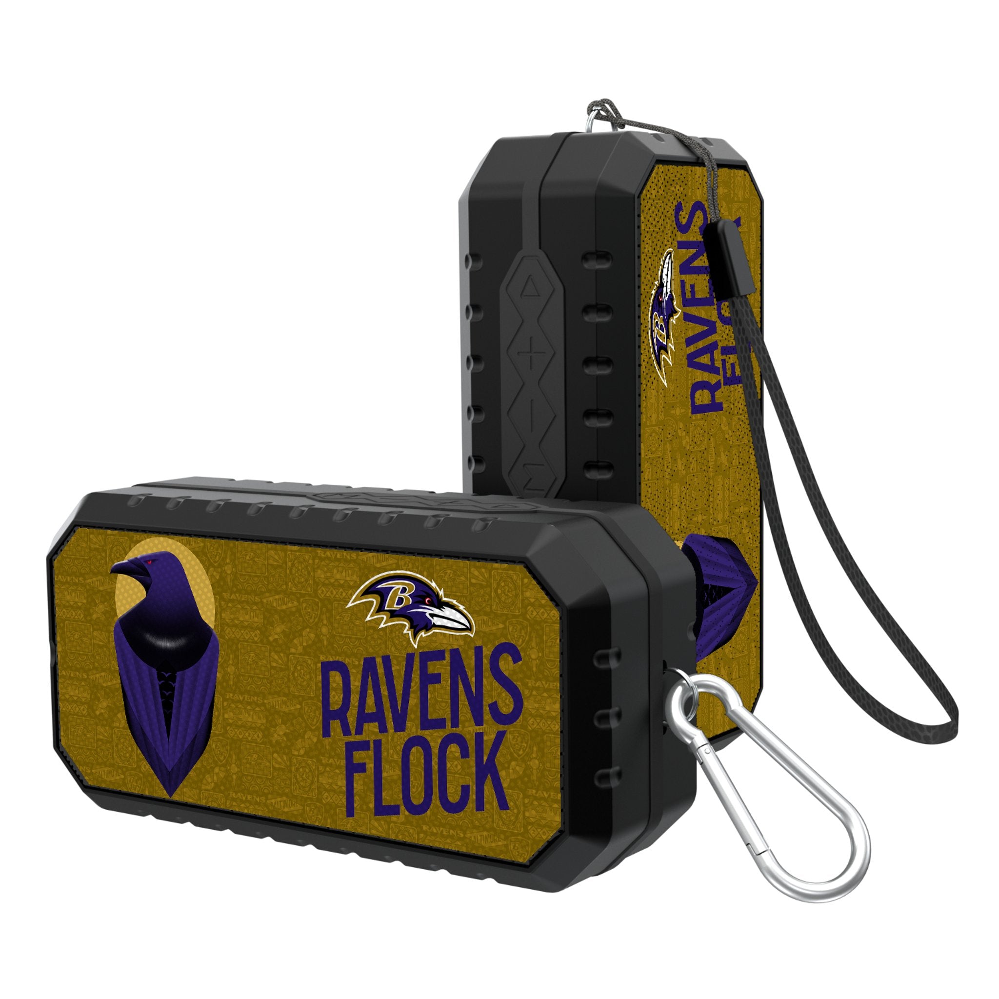 Baltimore Ravens 2024 Limited Edition Bluetooth Speaker - Portable Wireless Speaker with Premium Sound for Football Games, Tailgating & Home Decor