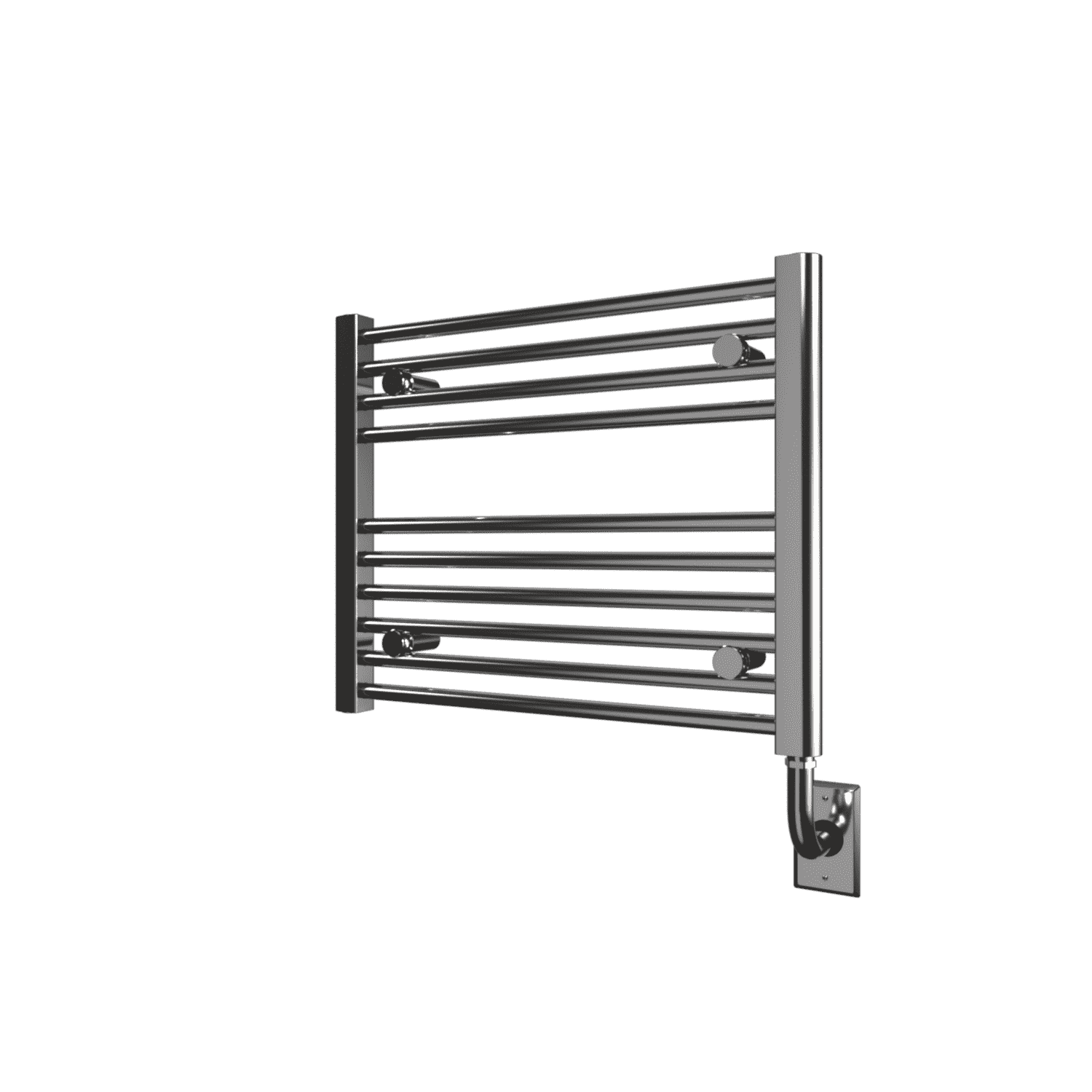 Tuzio Savoy Hardwired or Plug-in Towel Warmer - 23.5
