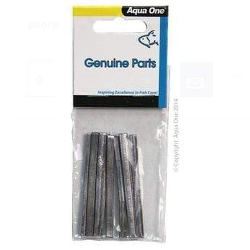 Aqua One Plant Weights 6cm - Pack of 10 for Aquatic Plants | Perfect for Aquarium Decor, Fish Tank Setup & Underwater Gardening