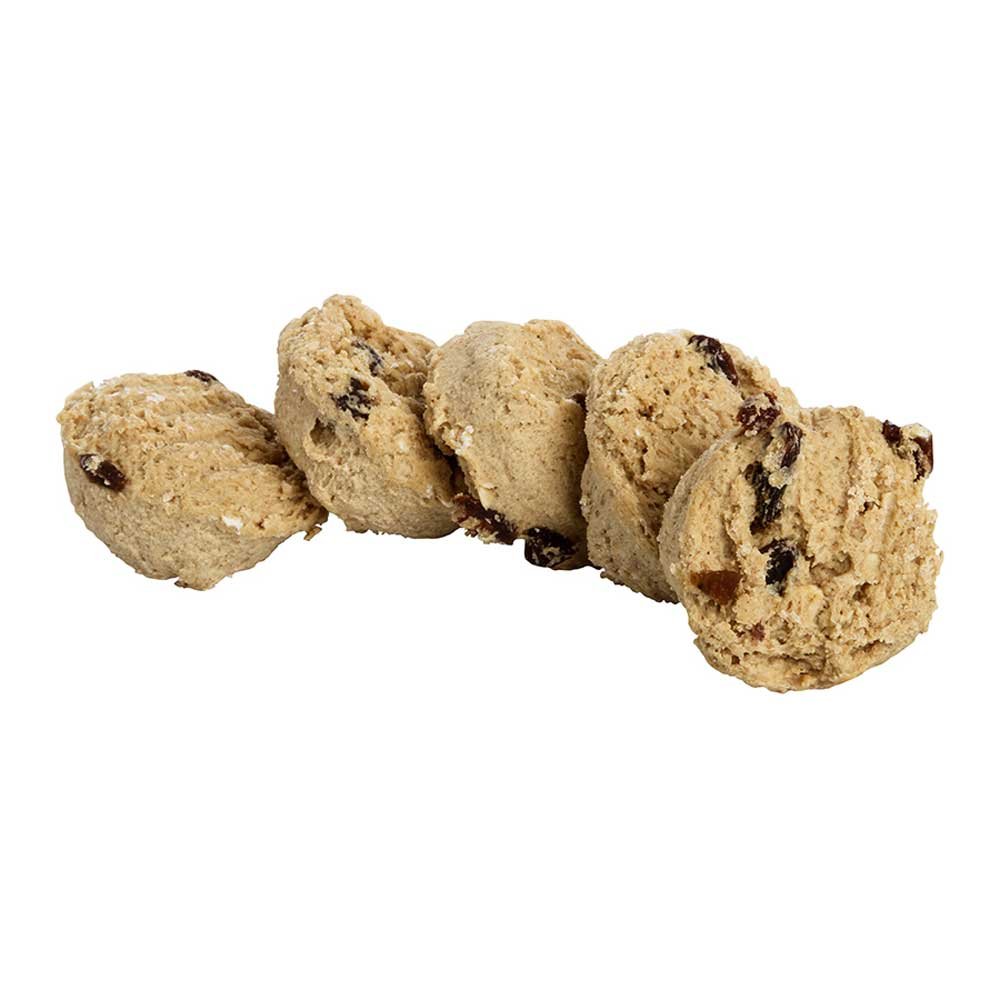 Otis Spunkmeyer Oatmeal Raisin Cookie Dough - 1 Ounce (320 Count) Bulk Pack - Perfect for Bakeries, Cafes & School Fundraisers