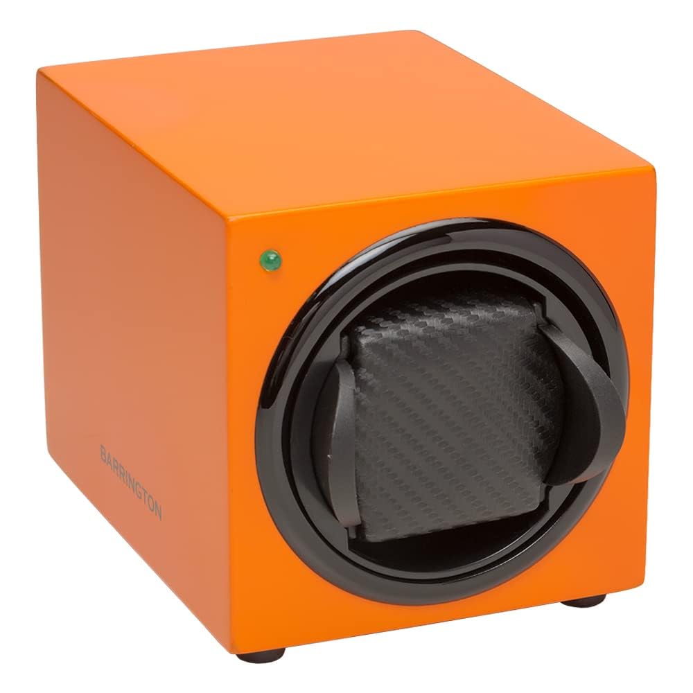 Premium Single Automatic Watch Winder with Silent Japanese Motor - Adjustable 650-1950 TPD for Rolex, Omega & Luxury Watches | AC/Battery Powered | Perfect for Travel, Night Use & Watch Collection Display