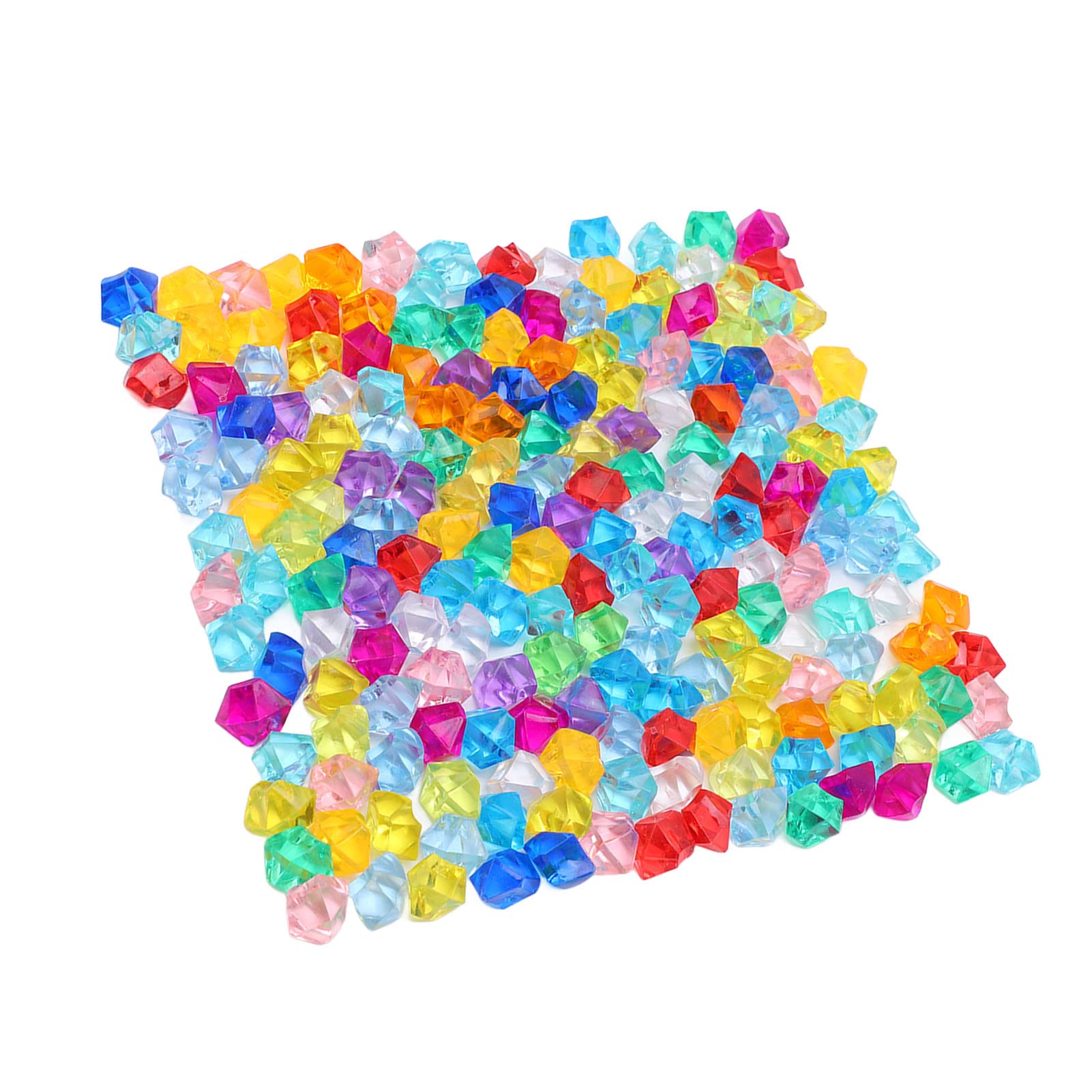 200pcs Fake Crystal Gems - Strong & Durable Decorative Stones for Vase Filler, DIY Crafts, Wedding Centerpieces - Perfect for Home Decor, Party Decorations, and Gift Giving