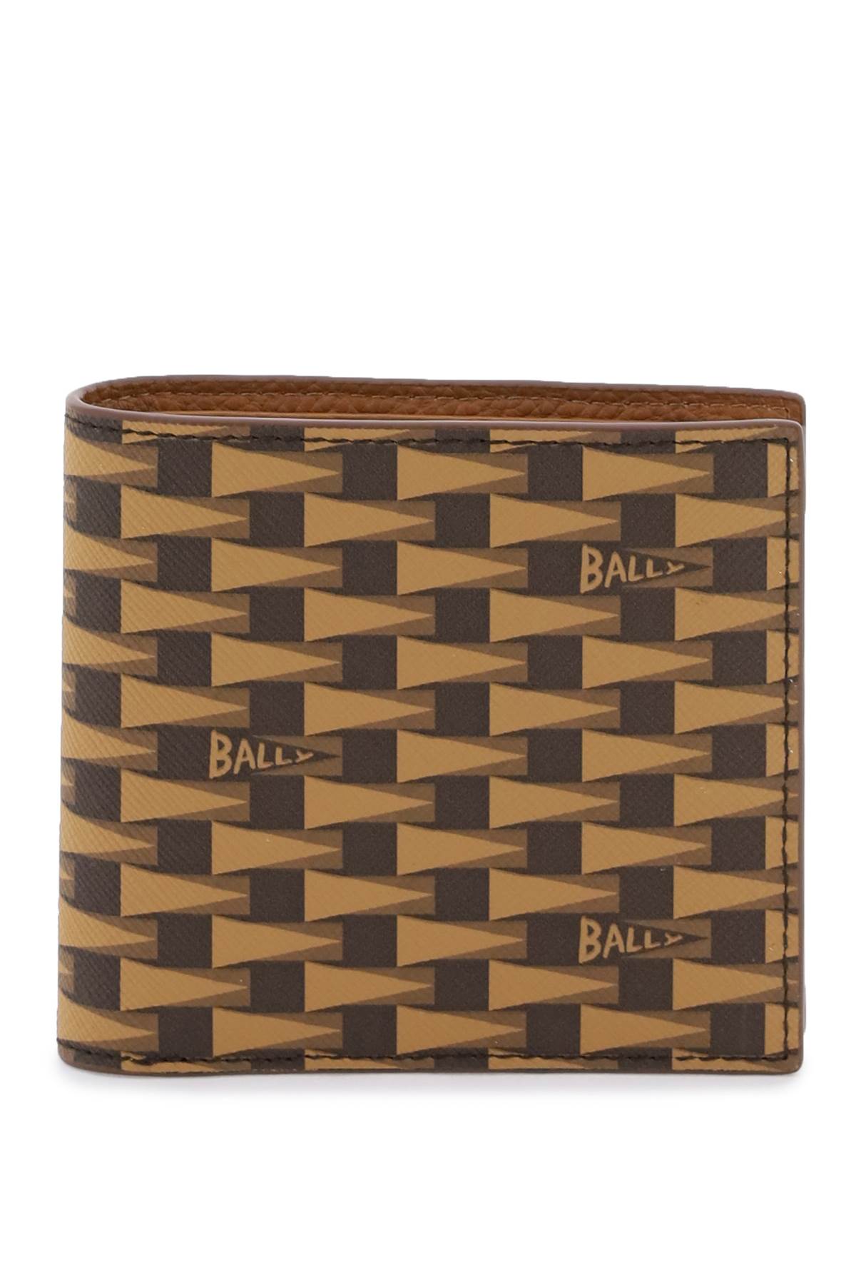 Bally Pennant Bi-Fold Wallet for Men - Genuine Leather Slim RFID Blocking Credit Card Holder - Perfect for Business, Travel & Everyday Use