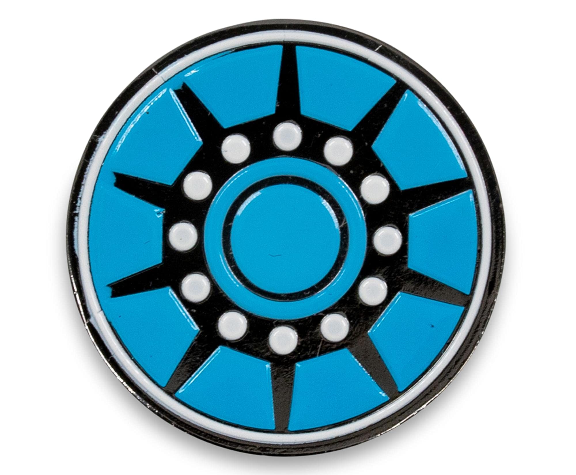Iron Man Arc Reactor Enamel Collector Pin - Marvel Avengers Superhero Collectible Badge - Perfect for Cosplay, Conventions & Marvel Fans Gift