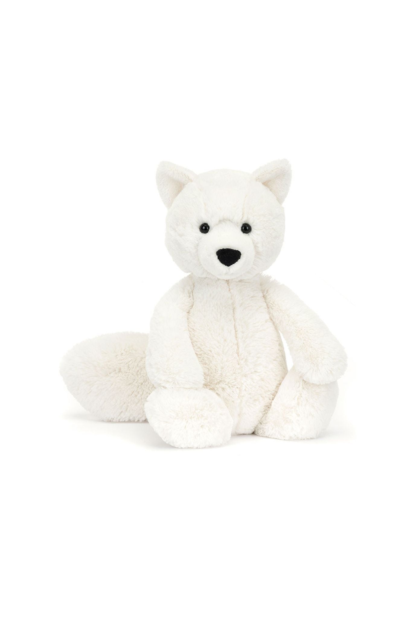 Bashful Arctic Fox Plush Toy by Jellycat - Soft & Cuddly Stuffed Animal for Kids, Nursery Decor & Gift Ideas