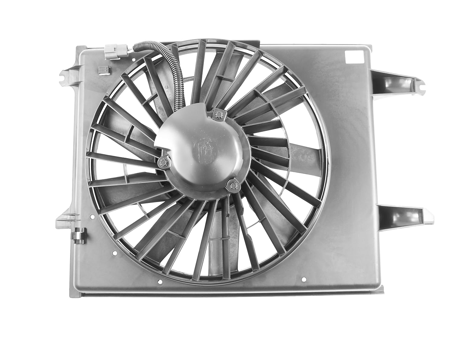 Agility Auto Parts 6027101 Dual Radiator & Condenser Fan Assembly - Compatible with [List Vehicle Models] - Perfect for Engine Cooling & AC Performance in Hot Weather Driving
