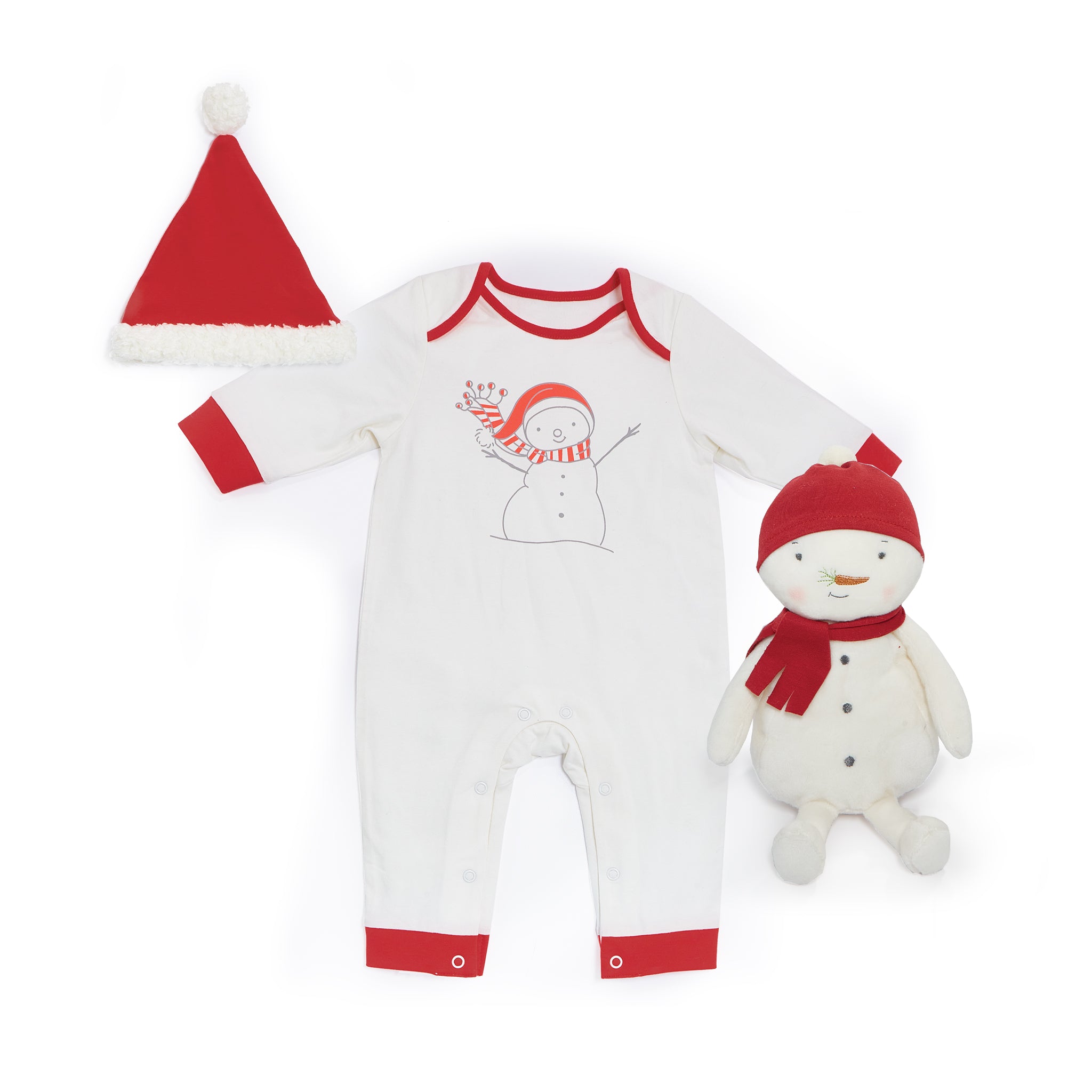 Baby's First Holiday Gift Set - Newborn Christmas Keepsake - Perfect for Baby's First Christmas, Baptism, and Special Occasions