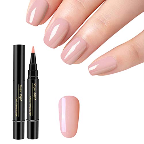 1.5ml Nail Art Gel Polish Pen - White Tips Nail Pencil for French Manicure & DIY Nail Designs | Professional Salon & Home Use Nail Supplies
