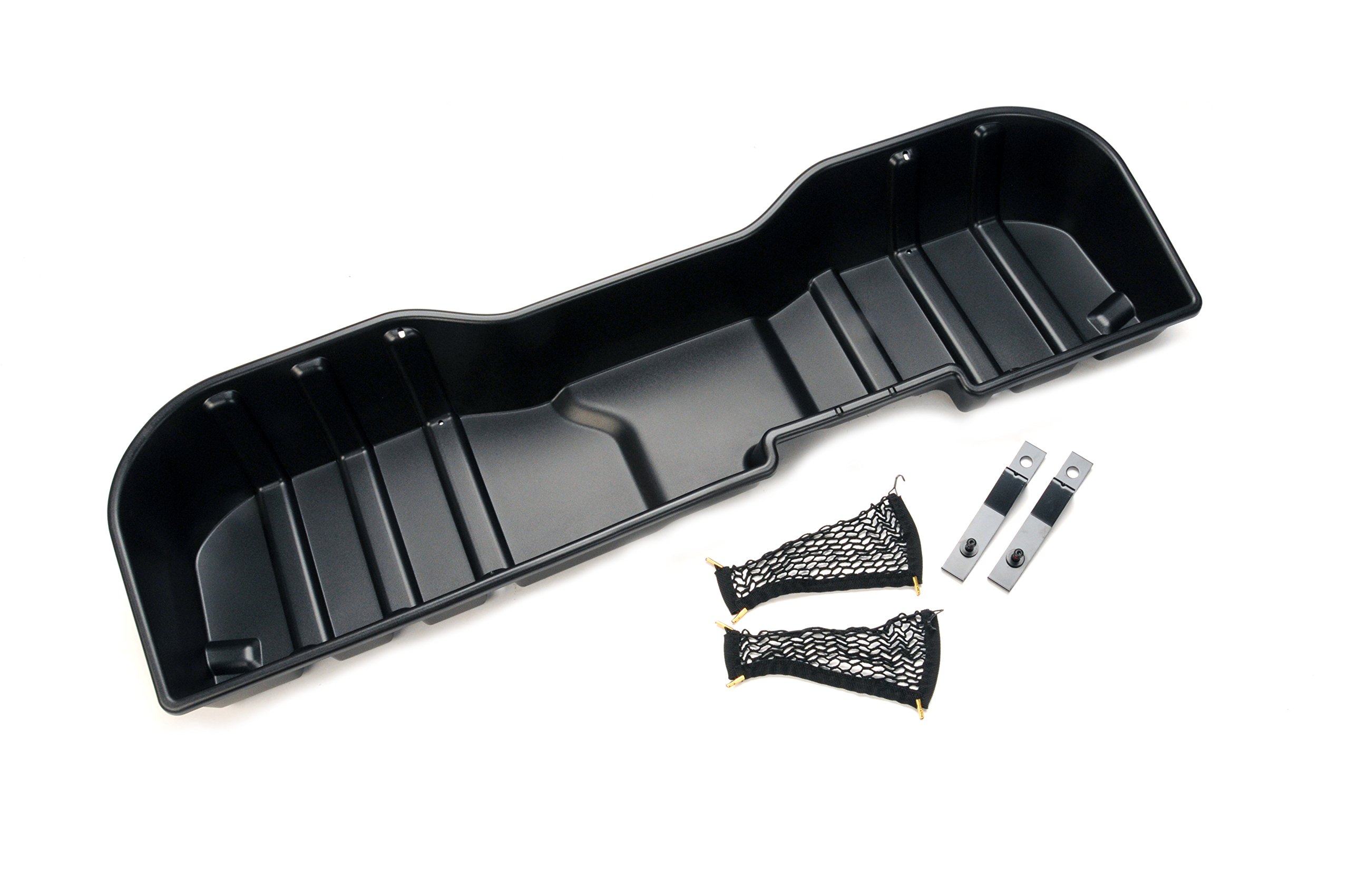 GM Accessories 23183674 Black Crew Cab Underseat Storage Organizer - Perfect for Truck & SUV Interior Organization