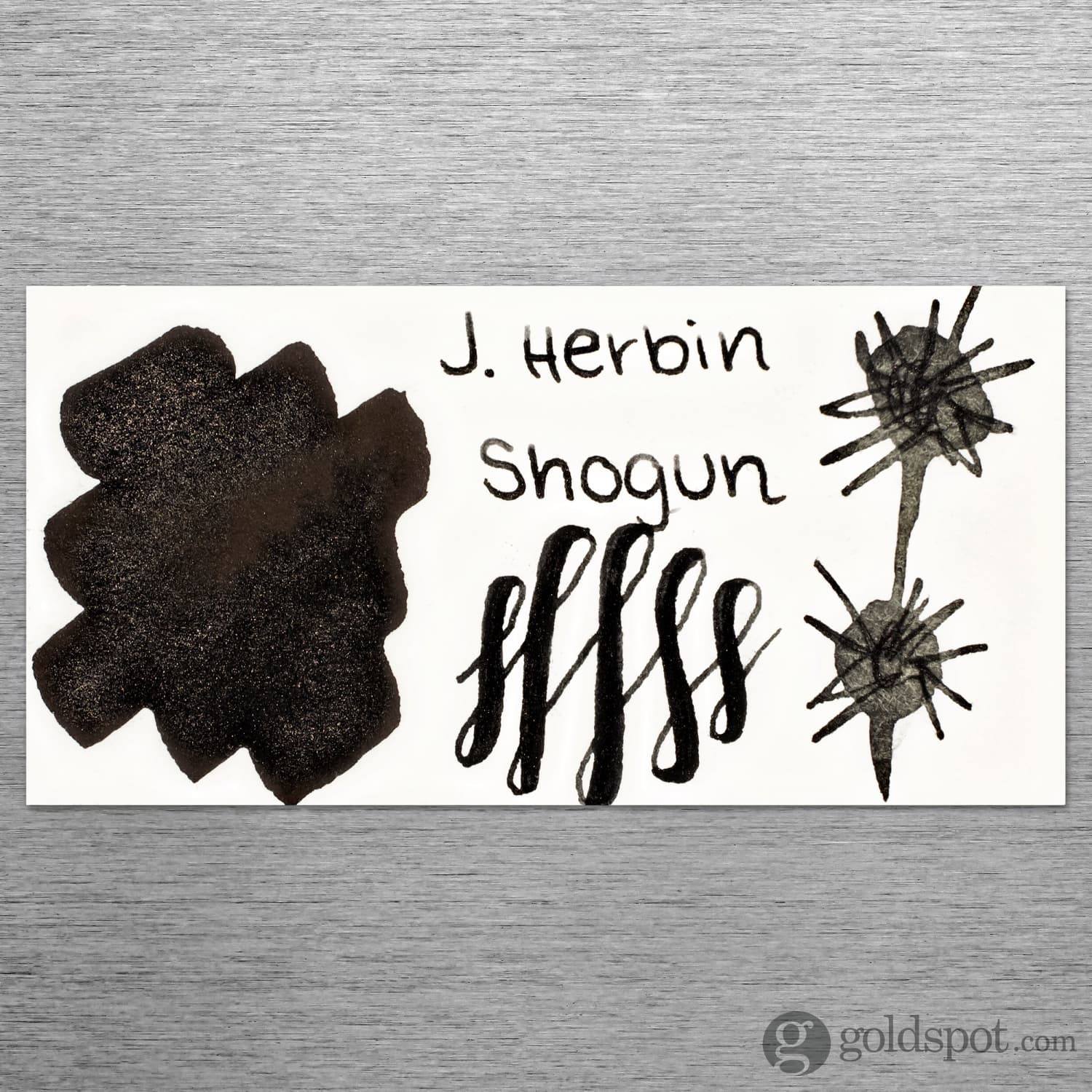 J. Herbin Shogun by Kenzo Takada Premium Fountain Pen Ink - 50mL Bottle for Calligraphy, Journaling & Artistic Writing